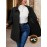Plus Size, Women's Plus Size Winter Coat - Elegant Long Jacket with Pockets, Machine Washable Cold Weather Outerwear, Formal & Everyday Chic Outer Jacket for Women, Cold Weather Apparel, Nonstretch Fabric, Durable Construction