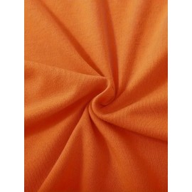 Women's Lightweight Short Sleeve T-Shirt - Vibrant Orange Spanish Bible Verse 