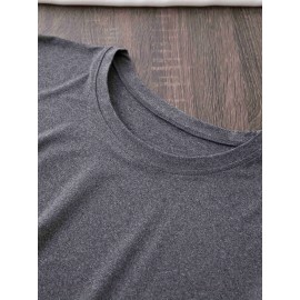 Women's Casual Short Sleeve T-Shirt - Vibrant Purple with White Spanish Scripture Letter Print (Isaiah 30:5), 100% Polyester Knit, Lightweight 180g All-Season Top, Machine Washable