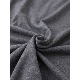 Summer Women's Letter Print Front and Back Fashion Short Sleeve T-Shirt, Comfortable Breathable Fabric, Casual Sporty Style, Suitable for Spring and Summer