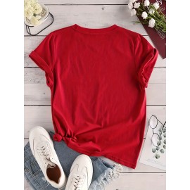 [Library Graphic Print Tee] Plus Size Women's 