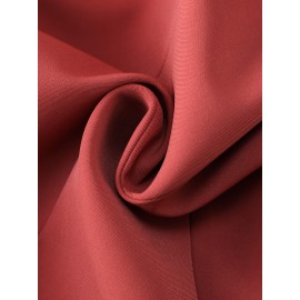 [Chic Double Breasted Blazer] Long Sleeve Double Breasted Chic Blazer for Women - Polyester Lined, Regular Fit, Woven Fabric - Spring/Fall 2024 Collection